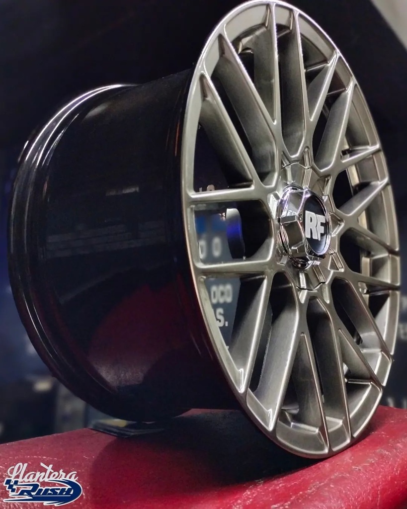 JUEGO DE RINES 18"X8.5"/9.5" 5-100/112/114.3 TIPO ROTIFORM RSE