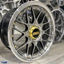 JUEGO DE RINES 17"X8.5" 5-100/112/114.3 TIPO BBS RSII