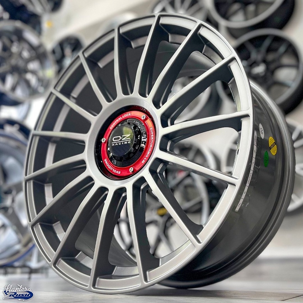 JUEGO DE RINES 19"X8.5" 5-112/114.3 TIPO OZ SUPER TURISMO EVOLUZIONE
