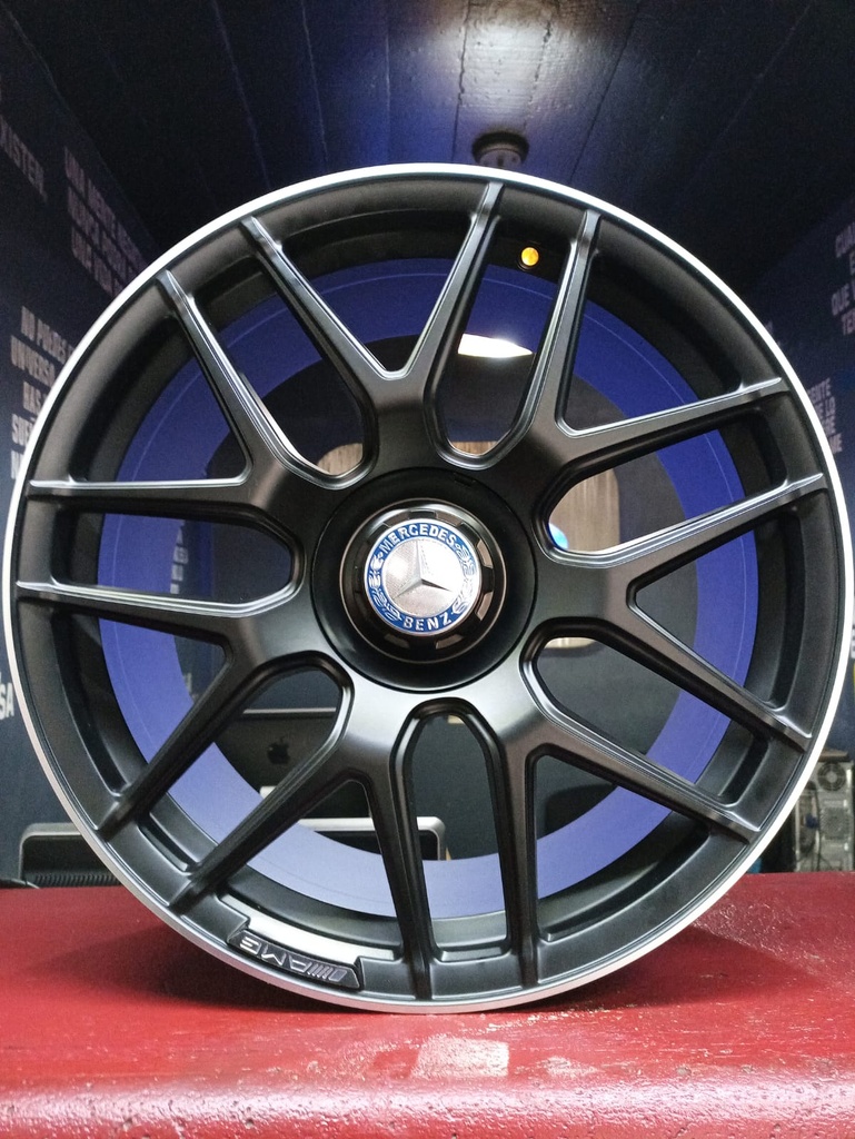 JUEGO DE RINES 19X"8.5/9.5" 5-112 TIPO MERCEDES BENZ AMG