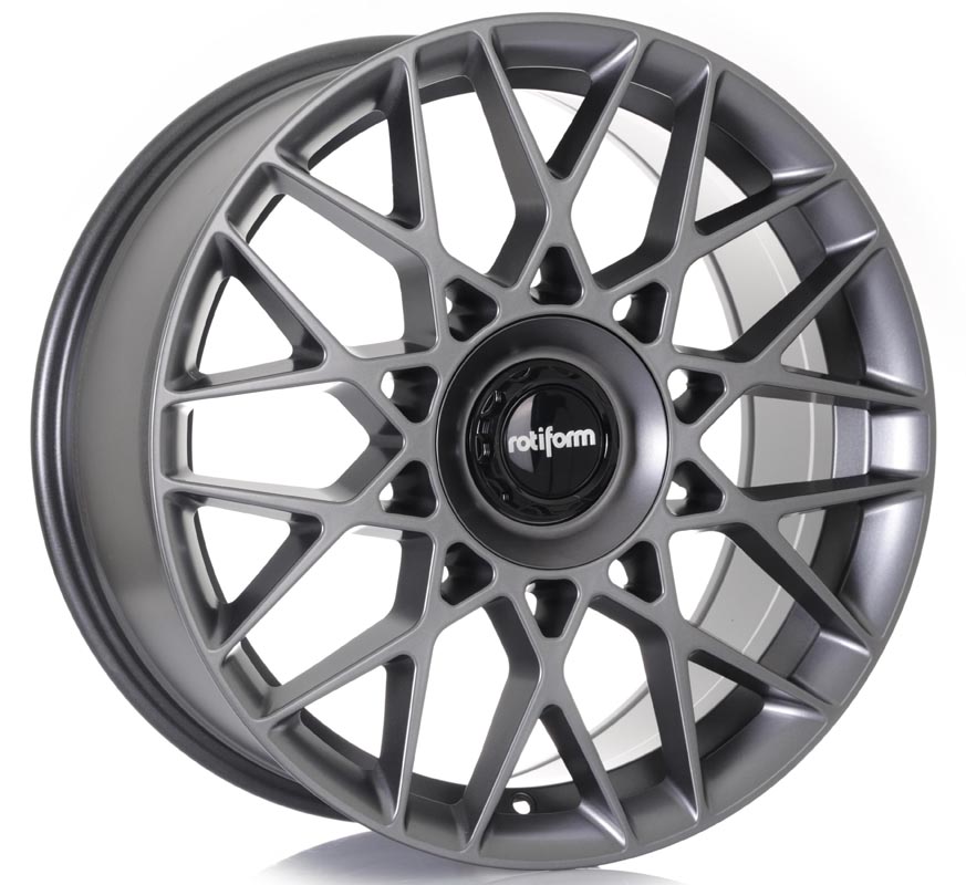 JUEGO DE RINES 19"X8.5" 5-112/120 ROTIFORM BLQ-C