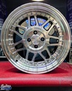 JUEGO DE RINES 17"X7.5"/8.5" 4-100 VERTINI SNOWFLAKES