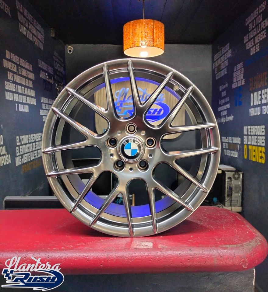 JUEGO DE RINES 18"X8" 5-120 TIPO BMW STYLE 127
