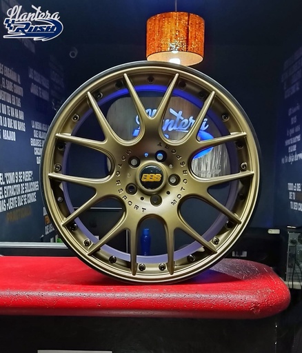 JUEGO DE RINES 19"X8.5" 5-112/113/114 TIPO BBS CH-R