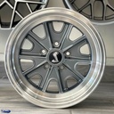 JUEGO DE RINES 15"X8"/9" 5-114.3 TIPO SHELBY