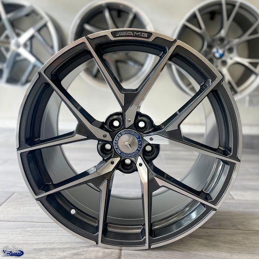 JUEGO DE RINES 19"X8.5/9.5" 5-112 TIPO MERCEDES BENZ AMG
