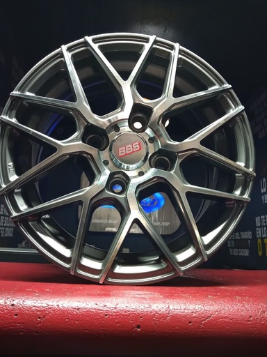 JUEGO DE RINES 14"X6" 4-114 TIPO BBS