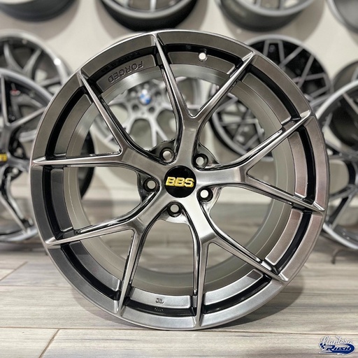 JUEGO DE RINES 19"X9.5/8.5" 5-112/114.3 TIPO BBS FI-R