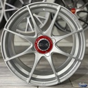 JUEGO DE RINES 17"X7" 4-100 TIPO OZ RACING FORMULA HLT 5H