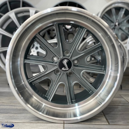 JUEGO DE RINES 18"X9"/11" 5-114.3 TIPO SHELBY