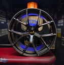 JUEGO DE RINES 19"X8.5"/9.5" 5-112/5-114.3 TIPO BBS FI-R