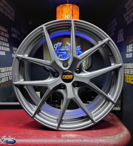 JUEGO DE RINES 18"X8" 5-112/5-114 TIPO BBS CI-R