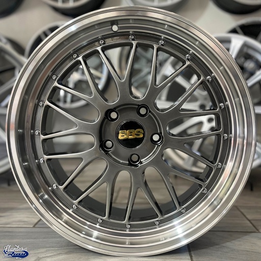 JUEGO DE RINES 19"X8.5" 5-120 TIPO BBS LM