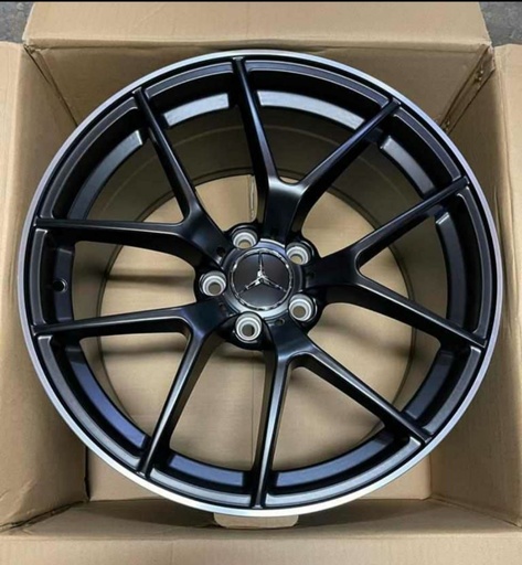 JUEGO DE RINES 19"X8"/9" 5-112 TIPO MERCEDES BENZ