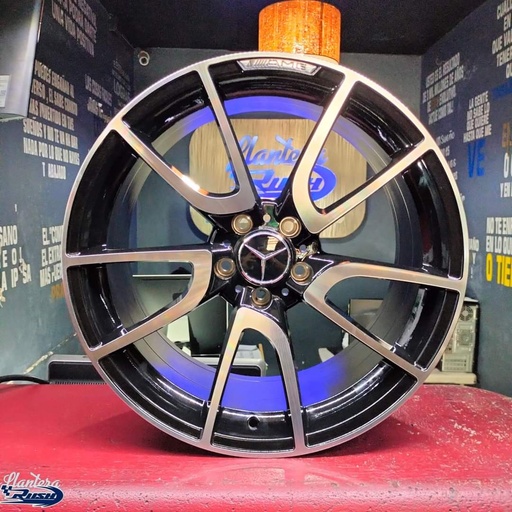 JUEGO DE RINES 19"X8.5"/9.5" 5-112 TIPO MERCEDES AMG-GLC 43